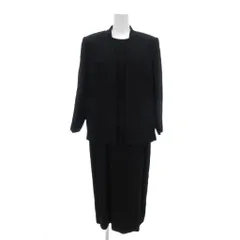 ソワールペルル SOIR PERLE 東京ソワール ブラックフォーマル 喪服 ジャケット ワンピース 15 XXL 黒 ブラック /FT