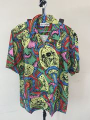 FILA 波模様 Tシャツ ビンテージ 蛍光色 - メルカリ