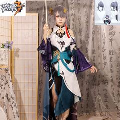 原神 げんしん genshin 雷電影 コスプレ衣装 ウィッグ 靴子 武器 