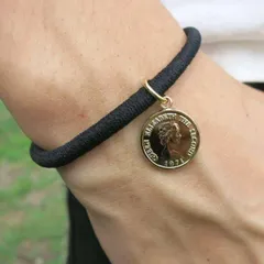 コインブレスレット ゴールド メンズ レディース アクセサリー ブレスレット