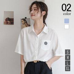 シャツ コットンシャツ ダブルガーゼ 春 春物 レディース 肌触り