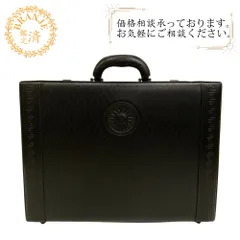 【美品・高級】ジャンニ ヴェルサーチ メデューサ レザー ビジネスバッグ Gianni Versace - GIANNI VERSACE ヴェルサーチ レザーベルト