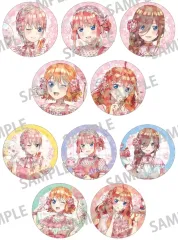 【中古】バッジ・ビンズ 全10種セット 「五等分の花嫁 トレーディングホログラム缶バッジ 桜アフタヌーンティー」
