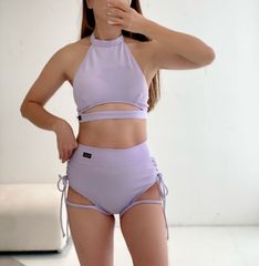 【11月27日まで限定価格】New Plzen（ニュープルゼン）｜GAZE Style polewear（ゲイズ）Lilac（ライラック／ラベンダー／紫／薄紫）　ポールダンスウェア　かわいい　おしゃれ　大人