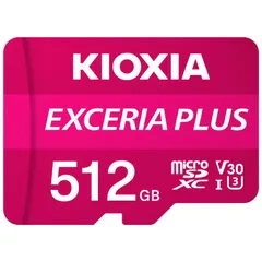 【新品未使用】【未開梱】 KIOXIA キオクシア　microSDHCカード EXCERIA PLUS (Class10/512GB)　KMUH-A512G