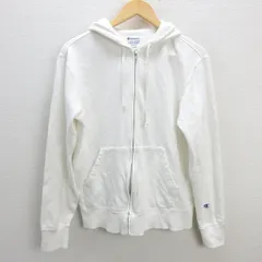s■チャンピオン/champion フルジップ フーデッドパーカー【L】白/MENS/41【中古】