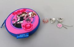 [Used] Accessory (Non-metallic) Ochaco Uraraka Ear Cuff & Jewelry Case Set "My Hero Academia" Universal Studios Japan 2024 Limited Edition