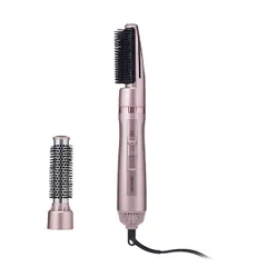 【新品未使用】テスコム カールドライヤー マイナスイオン 軽量 22mm ブラシ付き ラク抜きプラグ ピンクゴールド TC330A-N