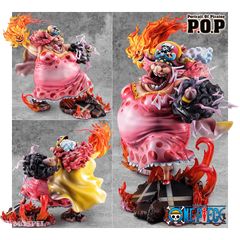 Portrait.Of.Pirates 원피스 “SA-MAXIMUM” 대해적 “빅·맘” 샬럿·린린 논스케일 채색제 완성품 피겨 메가 하우스 수송 상자 미개봉 정규품