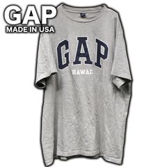 90s/00s OLD GAP USA製 半袖Tシャツ Mサイズ オールドギャップ 紺タグ HAWAII ハワイ ビンテージ