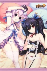 【中古】タペストリー ネプテューヌ＆ノワール 描き下ろしB2タペストリー 「PS4ソフト ブイブイブイテューヌ」 アニメイト購入特典