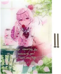 【中古】アクリルスタンド・アクリルパネル [単品] ロゼミ・ラブロック 複製直筆サイン・メッセージ入りアクリルパネル 「バーチャルYouTuber にじさんじ NIJISANJI EN ロゼミ・ラブロック 誕生日2022」