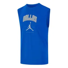 JORDAN NBA NOSLEEVE TEE 'DALLAS' ジョーダン NBA ノースリーブ Tシャツ ダラス マーベリックス 【MEN'S】 navy/northe blue HV4745-480