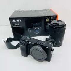 SONY - （美品・シャッター115枚）α6400 ILCE-6400M(B)　高倍率レンズ ソニー ILCE-6400M B α6400 高倍率ズームレンズキット ブラック