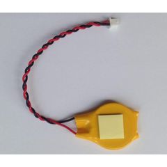 翌日発送 BIOSバックアップ 電池 CMOSバッテリー 02K6572 CR-2032ノートPC用 逆極性タイプ 3V 2PIN コンピュータまたはノートパソコンのマザーボードバッテリに適し、充電不可 リード線とMOLEXリード線コネクタ付き 送料無料