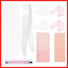 【速発送】KTS キョウエツ 着付けセット 二尺袖着物用 袴用 和装小物9点セット伊達締め、腰紐4本、着付けベルト、前板、衿芯、マジックベルト レディース