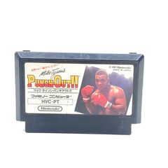 マイクタイソン パンチアウト!! ファミリーコンピュータ ソフト 起動OK PUNCH OUT!! レトロゲーム カセット ファミコン FC
