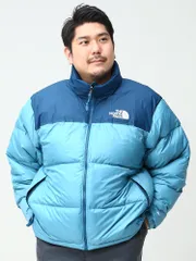 ノースフェイス ダウンジャケット 大きいサイズ メンズ 700 1996 RETRO NUPTSE JK 1XL-2XL THE NORTH FACE サックス 1XL 2XL