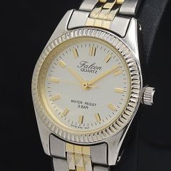 CITIZEN 新品電池 美品 腕時計 メンズ ファルコン Q&Q ゴールド - メルカリ