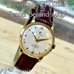 シチズン センターセコンド 14K GOLDFILLED STAR シチズン センターセコンド 14K GOLDFILLED STAR