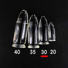 モールドファクトリー　9mm弾モチーフ　30mm　レジン用シリコンモールド　UVレジン対応 　全長30mm 直径10mm程度　弾丸モールド