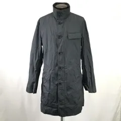 日本製★タケオキクチ/TAKEO KIKUCHI★ナイロンコーティング/ロングコート【3/メンズL/黒/black】Coats/Jackets/Jumpers/Made in Japan◆mBH346<sale>