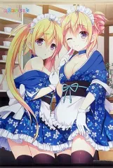 【中古】タペストリー 新妻ひより＆新妻みより B2タペストリー 「PS4 かりぐらし恋愛」 ソフマップ購入特典