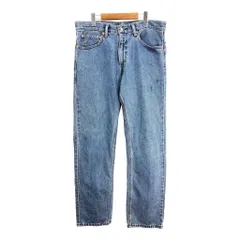 Levi's リーバイス 505 デニムパンツ ブルー (メンズ W34 L32) 中古 古着 S1164