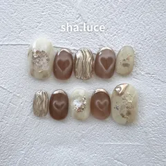 ニュアンスネイル/ハートマグネット