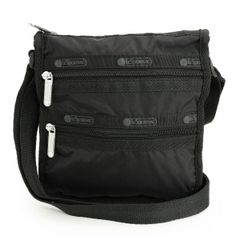 新品 レスポートサック LeSportsac ショルダーバッグ CROSSBODY リサイクルド ブラック