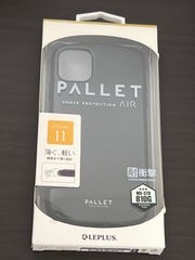 【未開封】LEPLUS iPhone 11 超軽量・極薄・耐衝撃ハイブリッドケース「PALLET AIR」 ブラック
