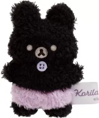 【中古】ぬいぐるみ こあくまうさぎのぬいぐるみ(くろ) てのりぬいぐるみ コリラックマのこあくま気分テーマ 「リラックマ」