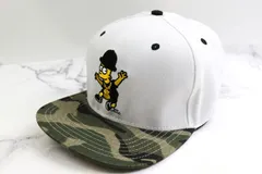 ジョイリッチ キャップ シンプソンズ コラボ 帽子 ブランド レディース メンズ ホワイト JOYRICH 【中古】のサムネイル