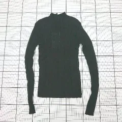 ◇ ⊂美品 ZARA ザラ 透け感 重ね着 長袖 ストライプシアートップス サイズS ブラック系 レディース E  【1508060020321】