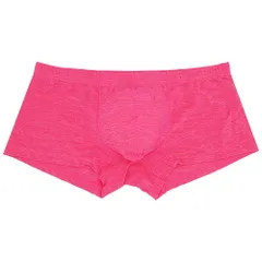 ボクサーパンツ メンズ 無地 シンプル サラサラ 立体縫製 速乾 ローライズ 丈短 前閉じ スポーツ 男性 大きいサイズ オールシーズン M-3L 黒 紫 緑 青 ms-006