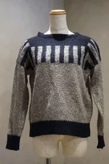 美品 エトロ 大きいサイズ 厚手 ニット ペガサス ロゴ