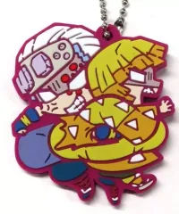 【中古】雑貨 宇髄天元＆我妻善逸 「鬼滅の刃 遊郭編 キャラばんちょうこう ラバーマスコット 玖ノ型」