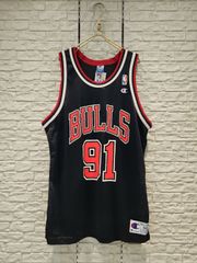 【デッドストック】NBA CHICAGO BULLS シカゴ ブルズ DENNIS RODMAN デニス ロッドマン ゲームシャツ ユニフォーム 44
