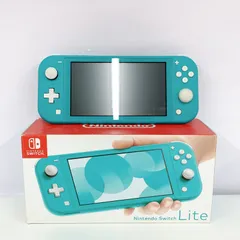 ？【通電確認済み】Nintendo Switch Lite HDH-001 ターコイズ 箱付き【ゲーム機本体】【2】