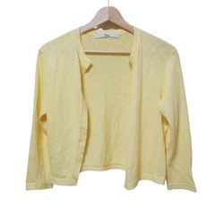 45rpm(フォーティーファイブアールピーエム) カーディガン サイズ2 M レディース美品  - イエロー 長袖