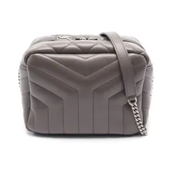 イヴ・サンローラン YVES SAINT LAURENT ショルダーバッグ ルル 574102 チャコールグレー レザー ルル チェーンショルダー レディース Used Aのサムネイル