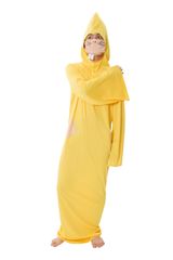 ゲゲゲの鬼太郎公式 ねずみ男コスチューム コスプレ アニメ 衣装 コスチューム セット  仮装 ハロウィン ユニセックス フリーサイズ 男女兼用 イエロー