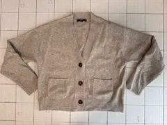 ハ2506-12-4715 ユニクロ　UNIQLO カーディガン　ベージュ　S