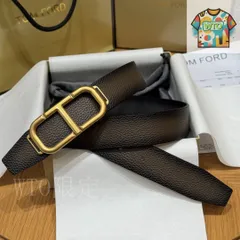 【今日WTO】Tom Ford トムフォード ダブルフェイスベルト-1-NDM60