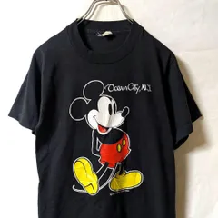 80年代 MICKEY MOUSE ミッキーマウス USA製 Tシャツe302
