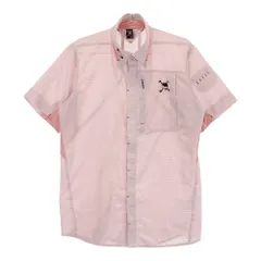 サイズ：XL OAKLEY オークリー  半袖シャツ スカル刺繍 ピンク系 [240101357514]# ゴルフウェア メンズ ストスト