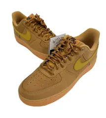 ナイキ NIKE NIKE AIR FORCE 1 07 WB FLAX/WHEAT-GUM ナイキ エアフォース ワン　ローフラックス/ウィート CJ9179-200 メンズ靴 スニーカー ブラウン 28cm 101sh-2052