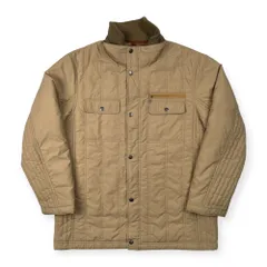 G-STAGE ジーステージ ボタン&ジップ 中綿 ジャケット コート サイズ L /メンズ/ベージュ/ジェノ