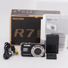 リコー Caplio R7 ブラック RICOH デジタルカメラ Caplio (キャプリオ) R7 ブラック 800万
