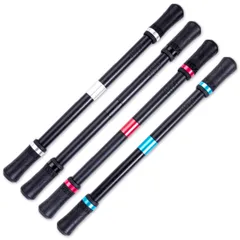 Rimikuru ペン回し 専用ペン 練習用 回しやすい 初心者 4色セット かっこいい ペン回し用のペン ペンまわし専用ペン (ブラック) [ブラック]
